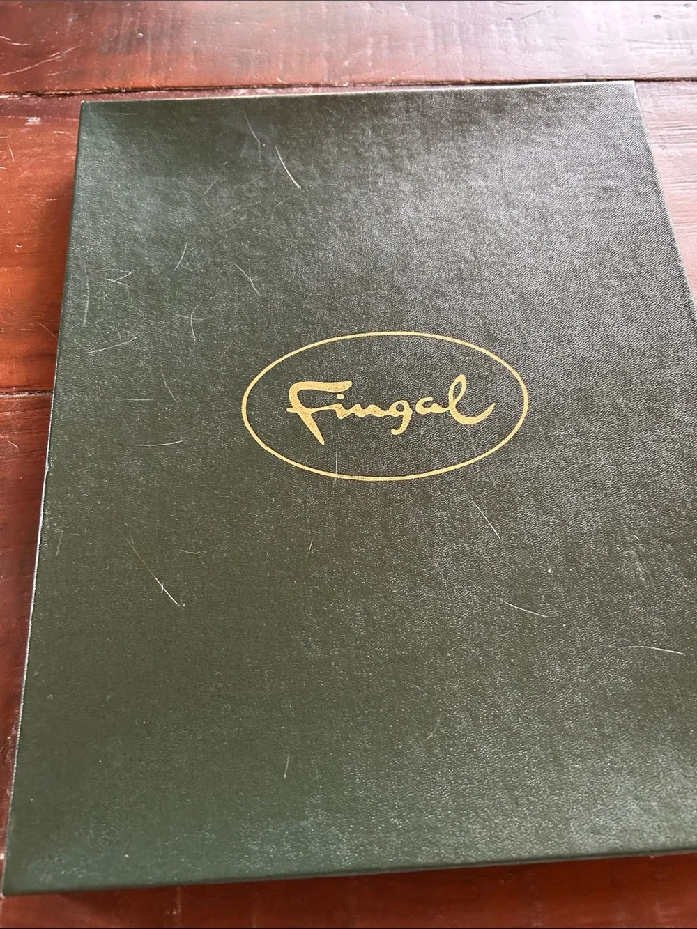 Vintage Fingal Irish Linen White Embroidered Luncheon Set of 4, NIB